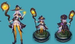 露娜新皮肤爆料建模视频,建模视频惊艳亮相，炫酷造型引期待